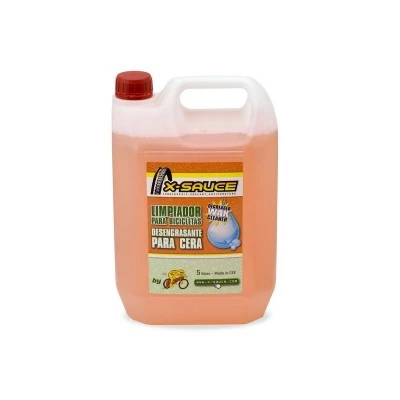 DESENGRASANTE CERA+LIMPADOR ABRILLANTADOR 5 LITROS X-SAUCE 1 DESENGRASANTE CERA+LIMPADOR ABRILLANTADOR 5 LITROS X-SAUCE