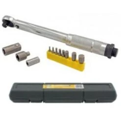 LLAVE DINAMOMÉTRICA CON ADAPTADOR DE VARIAS BOCAS TUBO