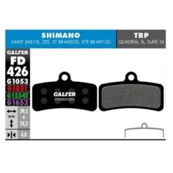 PASTILLA DE FRENO FD-426 GALFER
