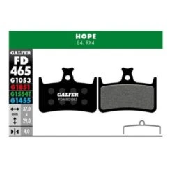 PASTILLAS DE FRENO FD-465 GALFER