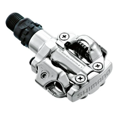 Shimano Pedal M520 SPD Plata Con Calas SM-SH51 1 Shimano Pedal M520 SPD Plata Con Calas SM-SH51